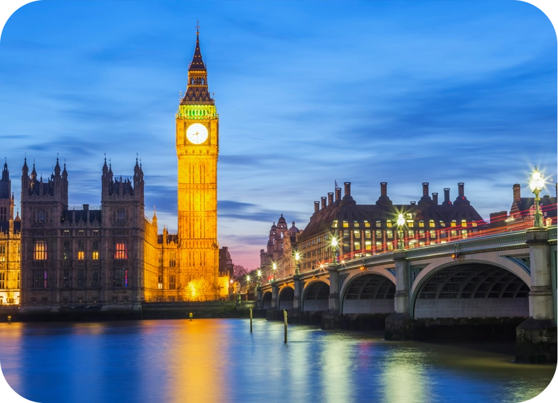 Big Ben & Westminster Bridge