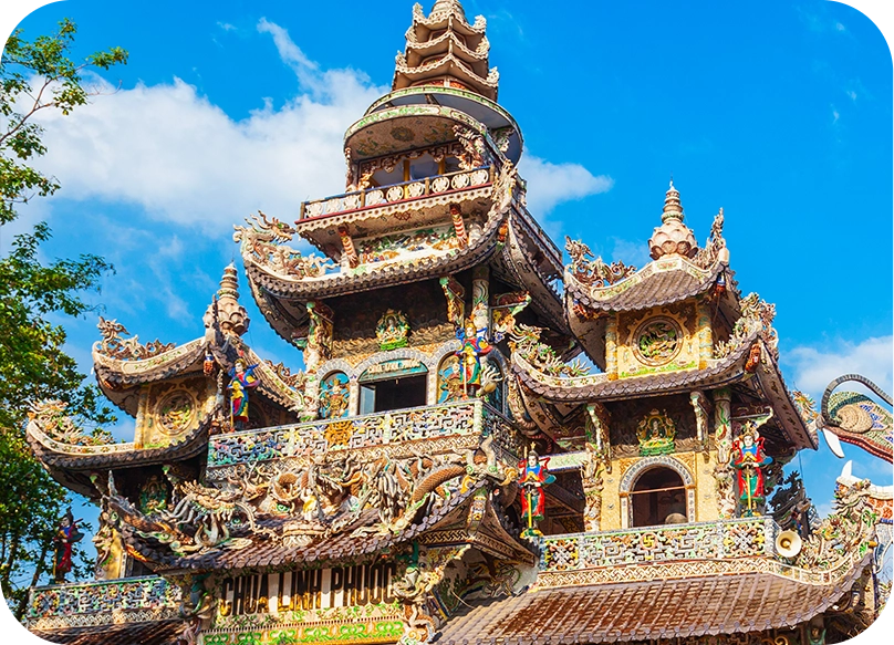 Linh Phuoc Pagoda, Da Lat